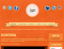 Tablet Screenshot of jgp.es
